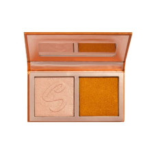 Deals, Discounts & Offers on Beauty Care - Revolution X Soph Face Duo Cookies and Cream Face pallet For Highlighting, Contouring, Shaping, Long Lasting & Smudge Proof face Compact Makeup Kit (Honey Glaze) 9g