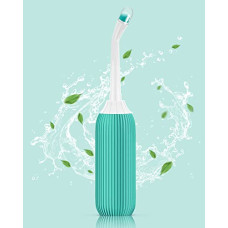 Deals and Offers on Home Improvement - ELECTOMANIA Plastic Retractable Handheld Bidet Portable of Antislip, Bidet Angled Nozzle Spray with Travel Bag (Green, 500ML) Deals, Discounts & Offers on Home Improvement - ELECTOMANIA Plastic Retractable Handheld Bidet Portable of Antislip, Bidet Angled Nozzle Spray with Travel Bag (Green, 500ML)