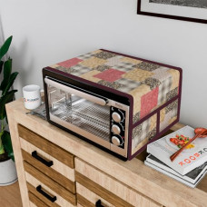 Deals, Discounts & Offers on  - Kuber Industries Oven Top Cover | Microwave Oven Top Cover | Microwave Cover with 4 Utility Pockets | Oven Cover