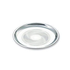 Deals, Discounts & Offers on  - Neelam Stainless Steel 8 22G Diamond Neelam Plate, 18 cm, Silver