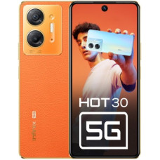 Deals, Discounts & Offers on Mobiles - [For Axis Bank Credit and Debit Card] Infinix HOT 30 5G (Miami Orange, 128 GB)(4 GB RAM)