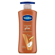 Deals and Offers on - Vaseline Intensive Care Cocoa Glow Body Lotion, 48hr nourishing lotion with 100% Cocoa And Shea Butter, Restores Glow, 400 ml Deals, Discounts & Offers on - Vaseline Intensive Care Cocoa Glow Body Lotion, 48hr nourishing lotion with 100% Cocoa And Shea Butter, Restores Glow, 400 ml