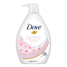 Deals, Discounts & Offers on  - Dove Refreshing Sakura Blossom Body Wash With Himalaya Pink Salt, Go Fresh Shower Gel With Soothing, Floral Scent, Skin Prebiotics Formula For Replenished Skin, 1L