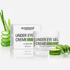 Deals, Discounts & Offers on Beauty Care - Wommune Under Eye Cream Gel for Dark Circles Puffy Eyes Wrinkles & Removal of Fine Lines