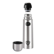 Deals, Discounts & Offers on  - Cello Lifestyle Vacuum Insulated Flask 1000ml | Hot and Cold Water Bottle with Push-Down Lid | Double Walled Stainless Steel Bottle