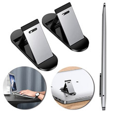 Deals and Offers on Laptop Accessories - BKN 2pcs Alloy Mini Foldable Laptop Stand, Portable Computer Keyboard Riser with 6 Adjustable Angles, Self-Adhesive Invisible for All Type Laptops & Notebook Stand and Keyboard Lift Deals, Discounts & Offers on Laptop Accessories - BKN 2pcs Alloy Mini Foldable Laptop Stand, Portable Computer Keyboard Riser with 6 Adjustable Angles, Self-Adhesive Invisible for All Type Laptops & Notebook Stand and Keyboard Lift