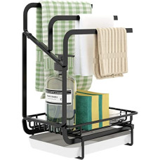 Deals and Offers on - FELTHOUSE Kitchen sink organizer - Sink Storage Rack with Accessories | Modern Kitchen Sink Organizers for Efficient Storage and Organization | Multi-Purpose Sink Rack and Organizer for Kitchen | Stylish Sink Stand and Rack Deals, Discounts & Offers on - FELTHOUSE Kitchen sink organizer - Sink Storage Rack with Accessories | Modern Kitchen Sink Organizers for Efficient Storage and Organization | Multi-Purpose Sink Rack and Organizer for Kitchen | Stylish Sink Stand and Rack