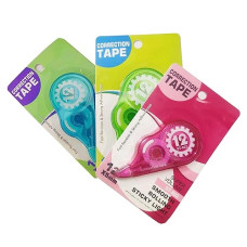 Deals and Offers on - ECLET Correction Tape - Pack of 3 Pcs Correction Tape 12 Meter X 5 MM, for Journal, Correction Pen, Whitener Deals, Discounts & Offers on - ECLET Correction Tape - Pack of 3 Pcs Correction Tape 12 Meter X 5 MM, for Journal, Correction Pen, Whitener