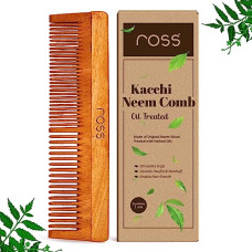 Deals and Offers on Beauty Care - Ross Oil Treated Kacchi Neem Comb, Treated with Neem Oil, Bhringraj & 15+ Herbs, Hair Growth, Anti Hairfall, Dandruff Control | Hair Straightening, Frizz Control Wooden Comb For Men, Women|(DualTooth) Deals, Discounts & Offers on Beauty Care - Ross Oil Treated Kacchi Neem Comb, Treated with Neem Oil, Bhringraj & 15+ Herbs, Hair Growth, Anti Hairfall, Dandruff Control | Hair Straightening, Frizz Control Wooden Comb For Men, Women|(DualTooth)