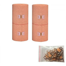 Deals and Offers on - RARE OCEANS ELASTIC CREPE BANDAGE ( PACK OF 2) 10CM X 4 MTR FREE 10 PICS BANDAGE CLIPS Crepe Bandage Deals, Discounts & Offers on - RARE OCEANS ELASTIC CREPE BANDAGE ( PACK OF 2) 10CM X 4 MTR FREE 10 PICS BANDAGE CLIPS Crepe Bandage