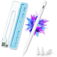 Deals, Discounts & Offers on  - XIRON Stylus Pen For Apple Ipad Pencil With Case,Palm Rejection,Power Display,Tilt Sensitivity,Magnetic Adsorption For 2018-2022 Ipad Pro 11/12.9,Ipad 6/7/8/9/10Th,Air 5/4Th/3Rd,Mini 5/6Th Gen,White