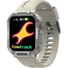 Deals and Offers on - Fastrack Revoltt Vigor 1.91 Super HD Display|700 Nits|Functional Crown|BT Calling|Rugged Smartwatch(Silver Strap, Free Size) Deals, Discounts & Offers on - Fastrack Revoltt Vigor 1.91 Super HD Display|700 Nits|Functional Crown|BT Calling|Rugged Smartwatch(Silver Strap, Free Size)