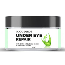 Deals, Discounts & Offers on Beauty Care - GOOD DEEDS Hydrating Under Eye Cream Gel For Dark Circles, Puffy Eyes, Wrinkles & Fine Lines For Women & Men - 25gm