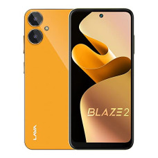 Deals, Discounts & Offers on Electronics - Lava Blaze 2 (6GB RAM, 128GB Storage) - Glass Orange | 18W Fast Charging | 6.5 inch 90Hz Punch Hole Display | Side Fingerprint Sensor | Upto 11GB Expandable RAM | 5000 mAh Battery