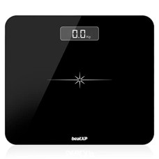 Deals and Offers on - beatXP Actifit Flare Digital Weighing Scale with Backlit LCD Panel (Black), Electronic Weight Machine Deals, Discounts & Offers on - beatXP Actifit Flare Digital Weighing Scale with Backlit LCD Panel (Black), Electronic Weight Machine