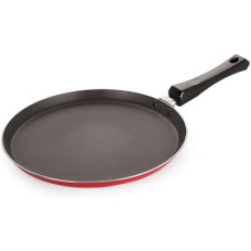 Deals, Discounts & Offers on Cookware - NIRLON Aluminium Non Induction Gas Friendly NonStick Flat Dosa Tawa 24cm Tawa 24 cm diameter(Aluminium, Non-stick)