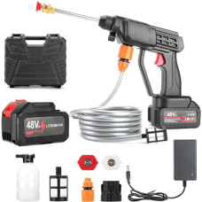 Deals, Discounts & Offers on  - ROMINO Wireless High Pressure Washer for Car Washing 48V Rechargeable Electric Pressure Washer Gun Machine Tool