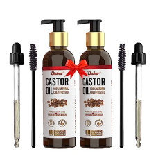 Deals and Offers on Beauty Care - Dabur Castor Oil - 400ml (Pack of 2) | 100% Natural Cold Pressed Oil | Promotes Hair Growth, Hydrates Skin & Reduces Wrinkles | No Mineral Oil & Silicones Deals, Discounts & Offers on Beauty Care - Dabur Castor Oil - 400ml (Pack of 2) | 100% Natural Cold Pressed Oil | Promotes Hair Growth, Hydrates Skin & Reduces Wrinkles | No Mineral Oil & Silicones