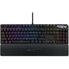 Deals, Discounts & Offers on Laptop Accessories - ASUS TUF Gaming K3 - RA05 / 100% Anti-ghosting,Backlit,Magnetic Wrist-rest,Mechanical Wired USB Gaming Keyboard(Black)