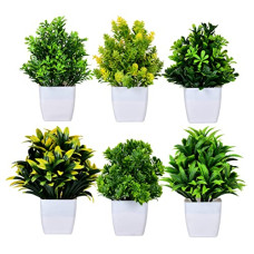Deals, Discounts & Offers on  - DUNAY Artificial Forest Bonsai Plant with Plastic Pot