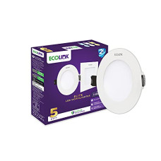 Deals and Offers on - EcoLink Elite 5W RoundLED Ceiling Downlighter (Cool Day Light,Pack of 1) Deals, Discounts & Offers on - EcoLink Elite 5W RoundLED Ceiling Downlighter (Cool Day Light,Pack of 1)
