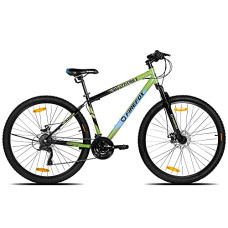 Deals and Offers on - Firefox Bikes Unisex Bad Attitude 10-29T, 21 Speed MTB Mountain Cycle (Frame Size : 18 inch, First Service Free, Black & Green, L), Front Deals, Discounts & Offers on - Firefox Bikes Unisex Bad Attitude 10-29T, 21 Speed MTB Mountain Cycle (Frame Size : 18 inch, First Service Free, Black & Green, L), Front