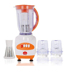 Deals and Offers on - BMS Lifestyle 550-Watt 3 Jar Juicer Mixer Grinder (White) Deals, Discounts & Offers on - BMS Lifestyle 550-Watt 3 Jar Juicer Mixer Grinder (White)