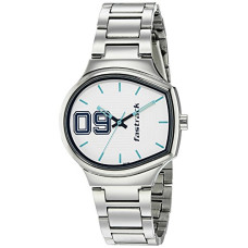 Deals and Offers on Women - Fastrack Varsity Analog Silver Dial Women's Watch-NL6175SM01/NL6175SM01 Deals, Discounts & Offers on Women - Fastrack Varsity Analog Silver Dial Women's Watch-NL6175SM01/NL6175SM01