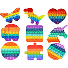 Deals and Offers on - VGRASSP Pop It Fidget Sensory Toys, Stress Relief Silicone Pressure Relieving, Squeeze Novelty Gifts Deals, Discounts & Offers on - VGRASSP Pop It Fidget Sensory Toys, Stress Relief Silicone Pressure Relieving, Squeeze Novelty Gifts