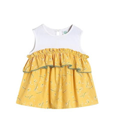Deals and Offers on - MINI KLUB Kids Girls Regular Fit Sleeveless Woven Top Deals, Discounts & Offers on - MINI KLUB Kids Girls Regular Fit Sleeveless Woven Top