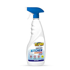 Deals, Discounts & Offers on  - Cleno Heavy Duty Kitchen Degreaser Cleaner Spray Removes Oil Grease from Food Stains/Chimney Stove Grill/Kitchen Slab/Oven/Exhaust Fan, 450 ml