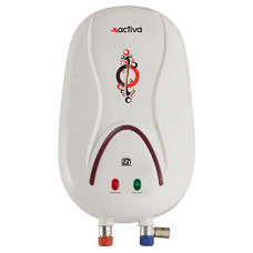 Deals and Offers on - ACTIVA 3 LTR. Instant 3 KVA Anti Rust Coated Tank Geyser with Full ABS Body, 1+2 Year Warranty HOTMAK (Ivory) Deals, Discounts & Offers on - ACTIVA 3 LTR. Instant 3 KVA Anti Rust Coated Tank Geyser with Full ABS Body, 1+2 Year Warranty HOTMAK (Ivory)