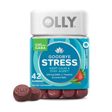 Deals, Discounts & Offers on  - OLLY Goodbye Stress Gummy Supplements, BerryVerbena,42 Count