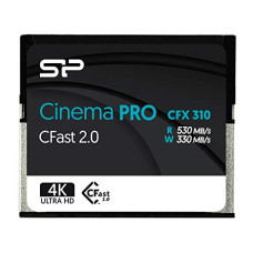 Deals, Discounts & Offers on Accessories - [For APAY ICICI CC] Silicon Power Cinema Pro 256GB CFast 2.0 Memory Card, Up to 530MB/s Read 330MB/s Write, 4K Ultra HD Video Recording