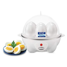 Deals, Discounts & Offers on  - KENT 16053 Egg Boiler-W 360W | Stainless Steel Heating Plate | 3 Boiling Modes - Hard, Medium, Soft Eggs| Boils upto 7 Eggs at a Time