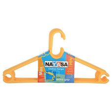Deals and Offers on - Nayasa Set of 6 Hangers, Yellow Deals, Discounts & Offers on - Nayasa Set of 6 Hangers, Yellow