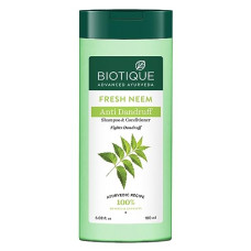 Deals and Offers on - Biotique Fresh Neem Anti Dandruff Shampoo and Conditioner | Controls Dandruff | Eliminates Dryness, Flaking, and Itching | Hair Looks Fresh and Lustrous |Suitable Deals, Discounts & Offers on - Biotique Fresh Neem Anti Dandruff Shampoo and Conditioner | Controls Dandruff | Eliminates Dryness, Flaking, and Itching | Hair Looks Fresh and Lustrous |Suitable