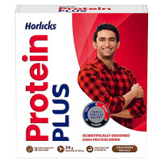 Deals and Offers on - Horlicks Protein Plus Chocolate Carton, 200 g Deals, Discounts & Offers on - Horlicks Protein Plus Chocolate Carton, 200 g