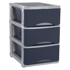 Deals and Offers on - Nayasa Cane Tuckins No. 23 Plastic Rack Drawer, Grey (NB3234) Deals, Discounts & Offers on - Nayasa Cane Tuckins No. 23 Plastic Rack Drawer, Grey (NB3234)