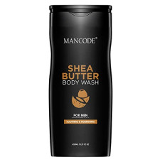 Deals, Discounts & Offers on  - Mancode Shea Butter Body Wash For Men | For Body & Face | Refreshing Fragrance Deep Cleansing | Removes Dirt & Impurities | Oil Control | Odor Protection | 450Ml Shower Gel For Men (Pack Of 1)