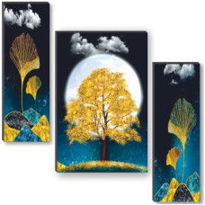 Deals and Offers on - saf beautiful flower pot UV textured self adeshive Digital Reprint 18 inch x 12 inch Painting(Without Frame, Pack of 3) Deals, Discounts & Offers on - saf beautiful flower pot UV textured self adeshive Digital Reprint 18 inch x 12 inch Painting(Without Frame, Pack of 3)