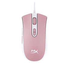 Deals, Discounts & Offers on  - HyperX Pulsefire Core - RGB Gaming Mouse, Software Controlled RGB Light Effects, Pixart 3327 Sensor up to 6,200DPI, 7 Programmable Buttons, Mouse Weight 87g - White/Pink (639P1AA)