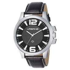Deals, Discounts & Offers on Men - Urbane Analog Black Dial Men's Watch-U-40741LAGI