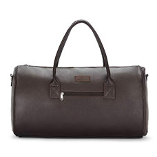 Deals and Offers on - Footloose Stylish Synthetic 51 cms Dark Brown Travel Duffle (Charge) Deals, Discounts & Offers on - Footloose Stylish Synthetic 51 cms Dark Brown Travel Duffle (Charge)
