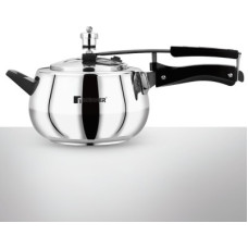 Deals and Offers on Cookware - BERGNER Aragon 5 L Induction Bottom Pressure Cooker(Stainless Steel) Deals, Discounts & Offers on Cookware - BERGNER Aragon 5 L Induction Bottom Pressure Cooker(Stainless Steel)