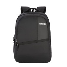 Deals, Discounts & Offers on Laptop Accessories - American Tourister Valex 28 Ltrs Large Laptop Backpack with Bottle Pocket and Front Organizer- Black