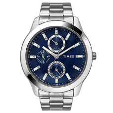 Deals, Discounts & Offers on Men - TIMEX TWEG18507 Stainless Steel Analog Men's Watch (Black Dial Silver Colored Strap)