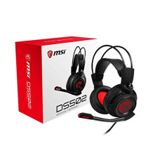 Deals and Offers on - MSI Ds502 Gaming Headset with Microphone,Over Ear,Wired,Black Deals, Discounts & Offers on - MSI Ds502 Gaming Headset with Microphone,Over Ear,Wired,Black
