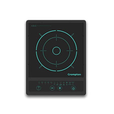 Deals, Discounts & Offers on  - Crompton Instaserve 1500 W Induction Cooktop New with Tactile Push Buttons | 7 One touch Cook Menus | Overvoltage Shield Protection