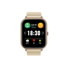 Deals, Discounts & Offers on Electronics - Promate Xwatch-C18 Superfit Smart Watch, 1.83 Display Bluetooth Calling, IP67 Water Resistant, 15 Days Battery Life, 100+ Sports Modes, Real-time HR Monitor, 100+ Customizable Watch Faces (Gold)